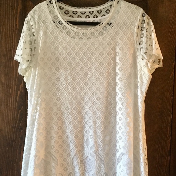 Isaac Mizrahi Lace Shift Dress - Picture 1 of 6